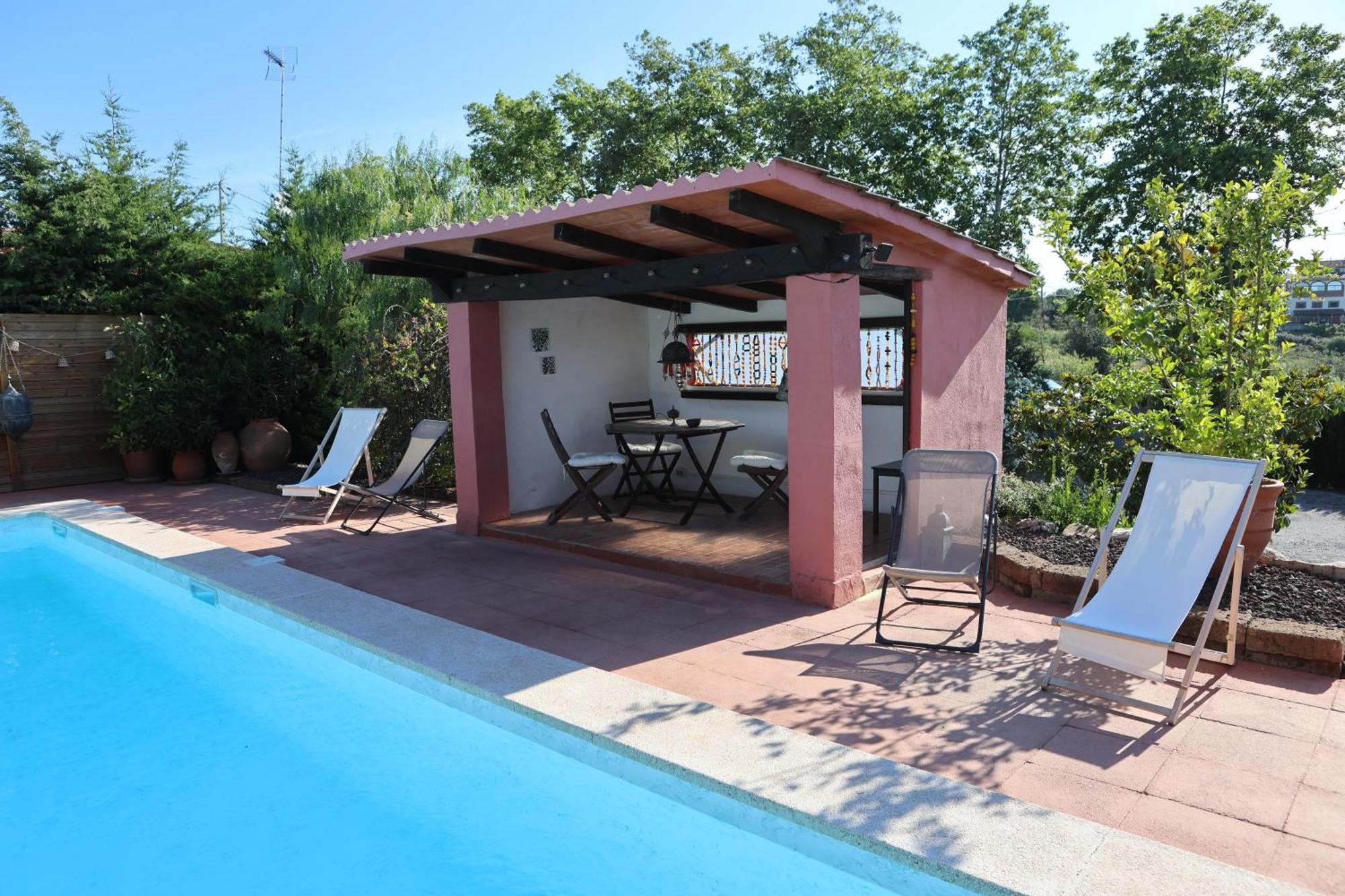 El Cedre Blau Vivienda Con Piscina En Granollers Villa Exterior photo